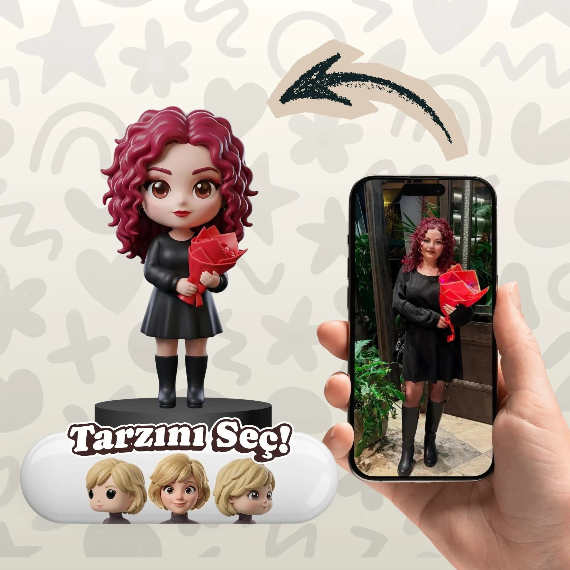 Kişiye Özel Figür - 3D Figür & Biblo | PECREA